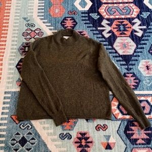 Madewell Cashmere Mockneck Sweater